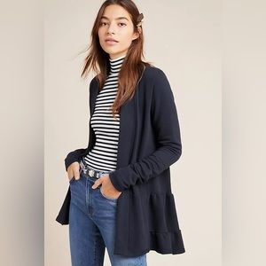 NWT Anthropologie Lila Tiered Babydoll Cardigan